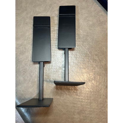 Uxcell 2 Pack Adjustable Height Shoe Risers Metal CountertopShoeRackHolder-Black