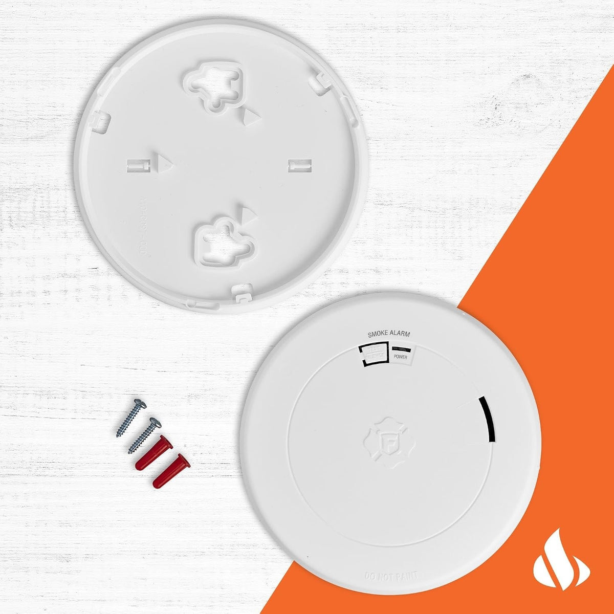First Alert 10-Year Battery Smoke Alarm Slim Profile SM210