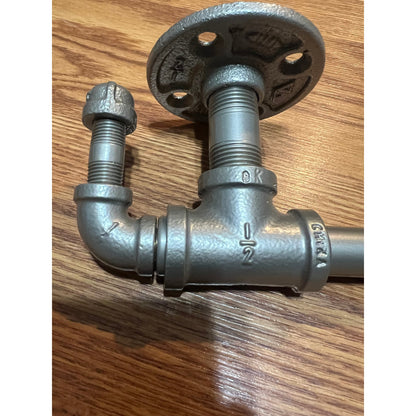 Allied Brass P-250-36-TBHK-SN Pipeline Collection 36 Inch Towel Ba