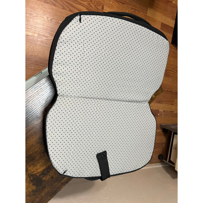 A-Pce Foldable Travel Seat Cushion-With Built-In Handles?Memory Foam Cushions For Relief Of Lower Back, Sciatic, Butt And Tailbone Pain-For Home & Office Use, Perfect For Travel Or Driving-Black