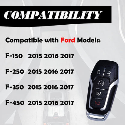 MechanMagic Key Fob Replacement Compatible For Ford F-150 F-250 F-350 F-450