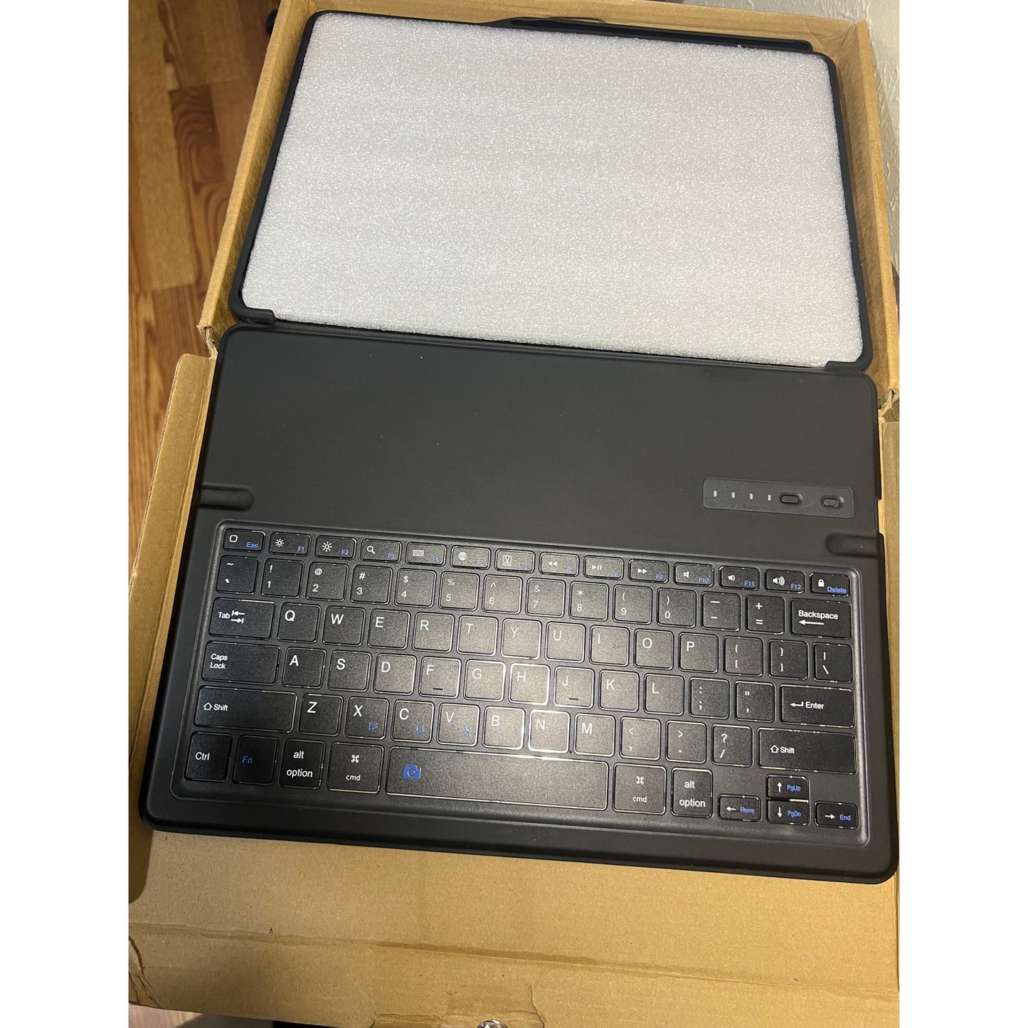 ProCase Keyboard Case For IPad Pro 12.9" 2017/2015 Old Model With Built-I –Black