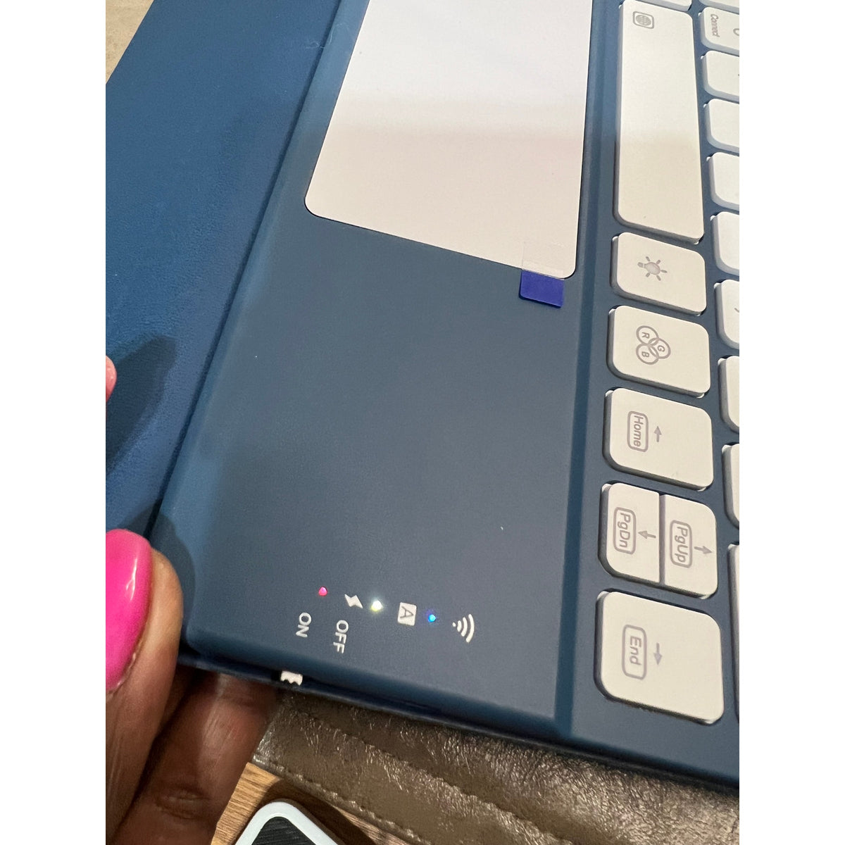 Harvopu Compatible With IPad Air 11 Inch & Air 5th/ Air 4th Gen (Navy Blue)