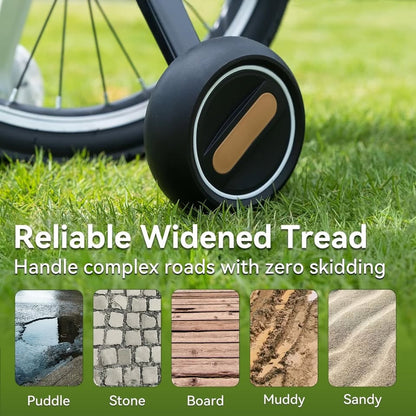 Empathech Training Wheels For 20 Inch Bike, Safety Max—Anti-Tip Design