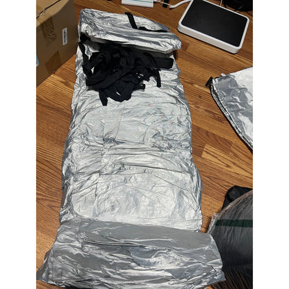 TUCAREST 6-Layers Premium Full Car Cover Hard Shell Zipper Design-Silver