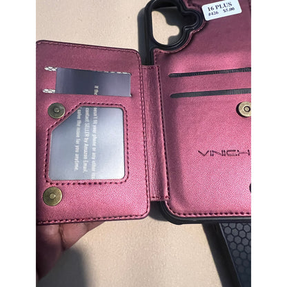 iPhone 16 Plus Phone Cases ( burgundy 3 of the same)