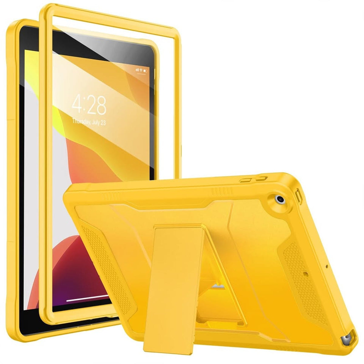 Soke Case For IPad 9th/8th/7th Generation 10.2-Inch (2021/2020/2019-Yellow