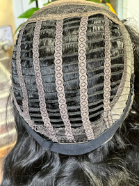 Small 4x6 Slip On & Go For Real Glueless Ventilated Small Size Dome Cap Lace Wigs 180% Density