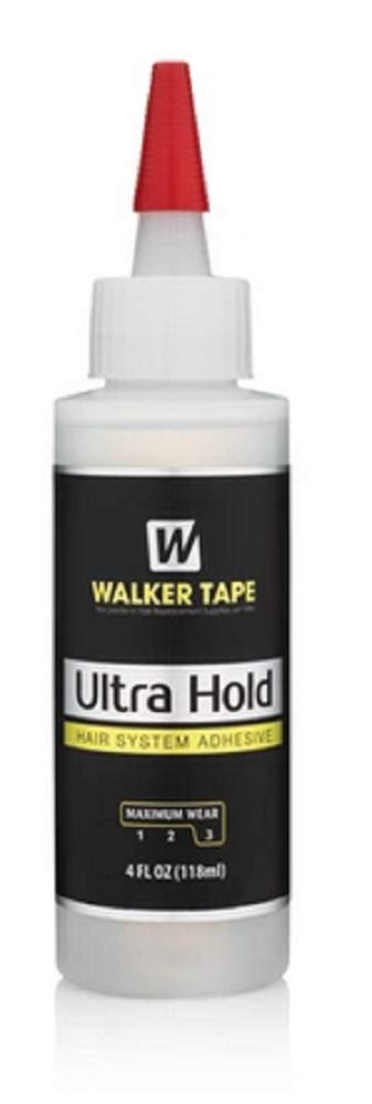 Walker Tape Ultra Hold Toupee & Lace Wig Adhesive w/o Brush Invisible Waterproof Glue