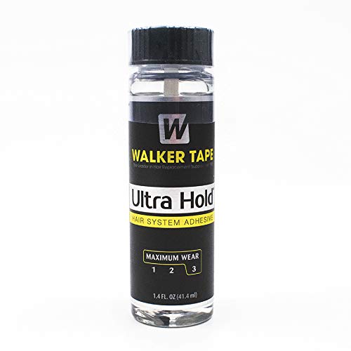 Walker Tape Ultra Hold Toupee & Lace Wig Adhesive w/o Brush Invisible Waterproof Glue