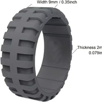 Outdoor Sport Silicone Wedding Bands for Physical Activity