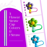 Straw Cover Cap Reusable Drinking Straw Covers