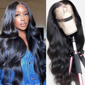 13X4 Lace Front Wig 180% Density 24" Body Wave