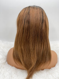 16" Straight 13x3Lace Front Wig #1/#Chestnut Blonde