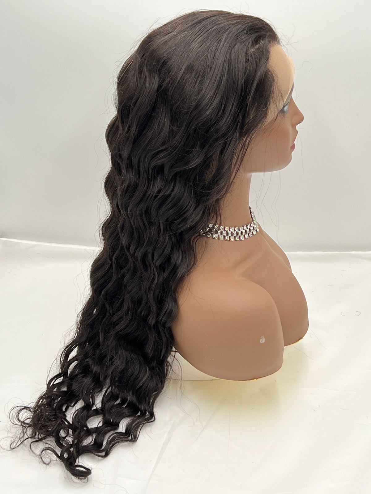 28" Loose Deep Wave 13x4 Full Frontal Lace Wig 150% Density